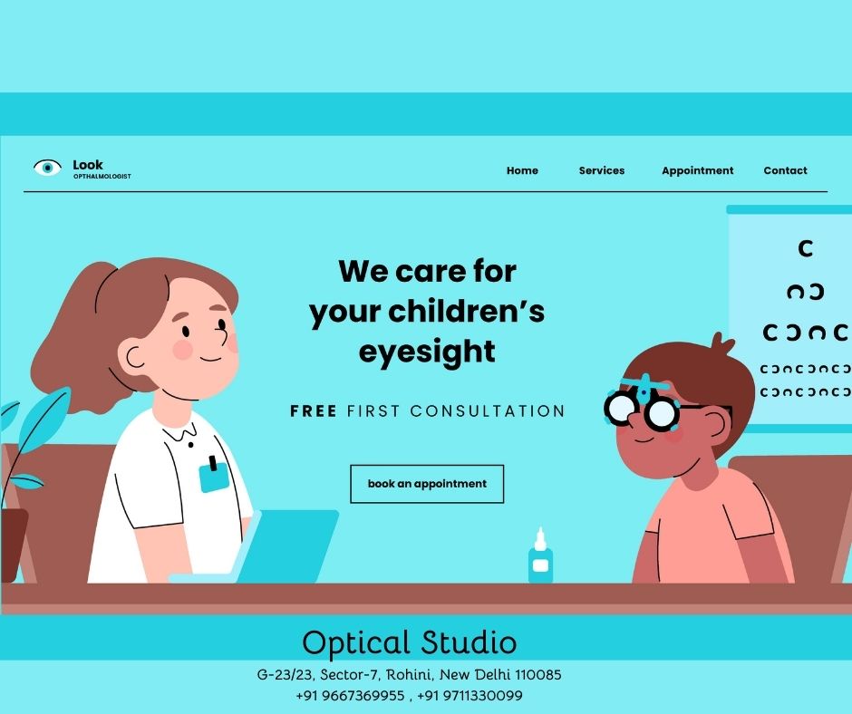 eye checkup, screen time of children